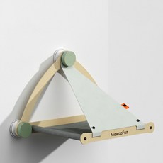 Tillit 고양이 삼각 해먹, 그레이, 1개