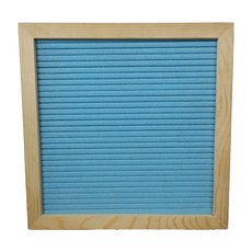 무지개와 사각 메시지 보드 03 하늘색