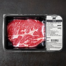 savor 미국산 블랙앵거스 초이스 소고기 윗등심살 (냉장), 200g, 1개