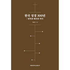 KEIMYUNG UNIVERSITY PRESS 韓國聖經300年:翻譯與詮釋的歷史:2022年韓國學術院選定優秀學術書, 啟明大學出版社