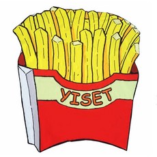 Isabelle Home 獨特海灘巾 野餐墊, 1個, 薯條