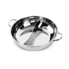 인덕션 대용량 반반 냄비, 30cm, 1개 주방용품/냄비/프라이팬 반품 최저가 8,240원