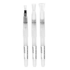 Open Space 水彩自來水筆 扁平型 3件組, 1套, 1.2cm, 1.9cm