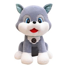 해솔 케이프 강아지 모찌 안고자는 수면 인형, 블루, 1개