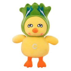 해솔 양배추 오리 모찌 안고자는 수면 인형, 그린A, 1개