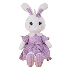 兔子造型玩偶, 紫色
