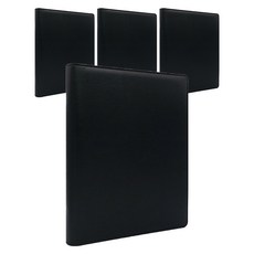 생각나래 생각정리 명함 카드 보관집 1000칸 4p, 블랙