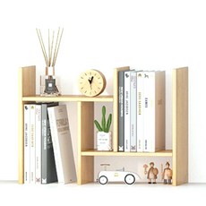 UNSUM 대용량 멀티 수납 책꽂이, 메이플 톤