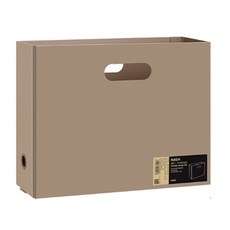 HOME RIMIUM 高級折疊文件盒 32x 24 x 10.5 厘米, 2個, 淺褐色的