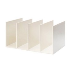 UNSUM 튼튼 4칸 분류 책장, 화이트