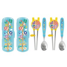 LE BARN 動物韓文字母餐具組, 混色, 2組