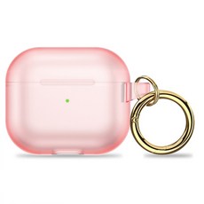 Patrick Charming Airpods 3代 保護殼 + 登山扣組合, 單一商品, 紅色, 1個