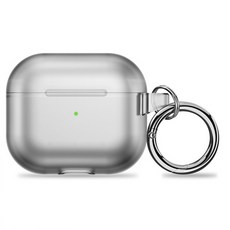 파트리크 차밍 에어팟 프로 케이스 + 카라비너, 그레이, 1개