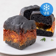 제로베이커리 블랙 쌀식빵 트리플치즈 (냉동), 2개, 95g