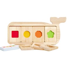 Casby 拼色鯨木拼圖套裝 2290, 1組