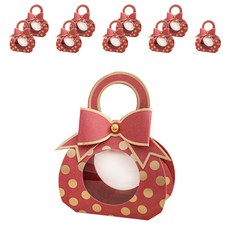 이자벨홈 사탕 초콜렛 답례품 선물 포장 상자 소형, 레드, 10개