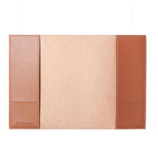 ArtNouveau 가죽 북커버 일반형 L, 1개, 브라운