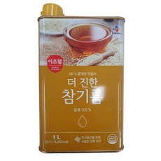 CJ 深色芝麻油罐頭, 1個, 1L