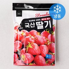 국산 냉동 딸기, 500g, 1개