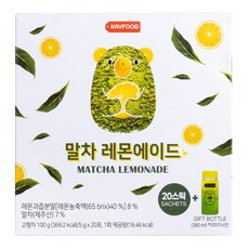 抹茶檸檬粉隨身包, 5g, 20條, 1盒