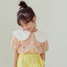 BON BON macaron 女童鬱金香上衣