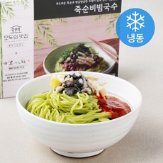 모두의맛집 미소댓잎국수 죽순 비빔국수 (냉동), 1개, 347g