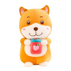 狗狗造型抱枕玩偶, 橘色 柴犬款