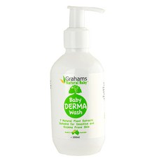 Grahams 珂然 Derma孩童沐浴露, 200ml, 1瓶