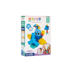 BEULLEOKHARU 軟磁鐵塊飛機 10p 沐浴玩具, 混合顏色