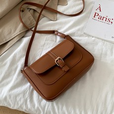 SORIDAL 女款基本斜背包, 棕色