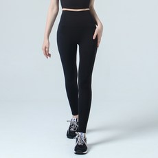 NOKJOK 女款素色瑜伽9分褲