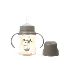 MOTHER'S CORN PPSU兒童用吸管杯, 1個, 炭灰色, 200ml