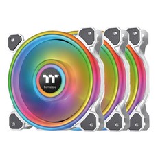 thermaltake RGB散熱風扇 白色 3入+控制器組合, 單品