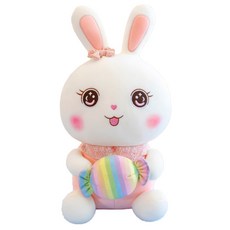 兔子造型玩偶, 糖果款(白色)