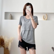 短袖哺乳上衣