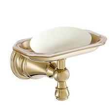 KOHLER Revival 金色浴室配件肥皂架 16142T-AF, 1個, Vibrant French Gold