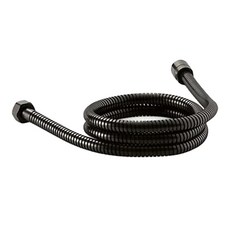 KOHLER 浴室蓮蓬頭軟管 黃銅黑色淋浴軟管 1.5m 12067T-2BZ, 1個