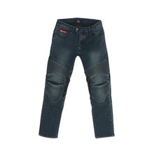 컨쿼 리치몬드2 풀케블라 메쉬 오토바이바지 보호대 포함, INDIGO BLUE(바지)