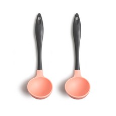 쓰임 심플 실리콘 국자, PINK, 2개
