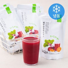 아임제주 유기가공식품 인증 감귤비트 주스 (냉동), 10개, 120ml