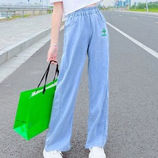 오렌지다몸 아동용 그린 십자가 팬츠
