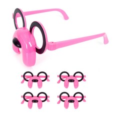 PARTYSHOW 狗狗派對眼鏡, 5個, 粉紅色