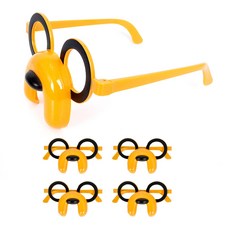 PARTYSHOW 狗狗派對眼鏡, 5個, 黃色