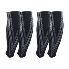 예스몰 축구 종아리 보호대 2p, 블랙, 1세트