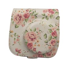 UNICOSY 寶麗來 mini 8/8+/9適用拍立得收納包, 1個, 白色背景上的 15 朵玫瑰