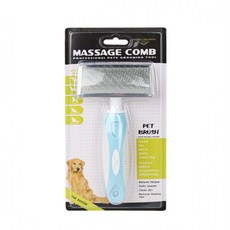 Relax Pick 寵物針梳 大型, 1個, 藍色