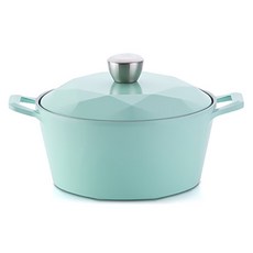 nEOFLam Carat系列雙耳湯鍋, 28cm, 薄荷綠, 1組