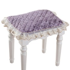 甜美蕾絲鋼琴椅套 25 x 35 cm, 紫色