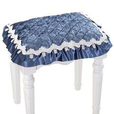 可愛鋼琴椅套 30 x 45 cm, 藍色