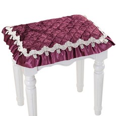 어도러블 피아노 의자 커버 30 x 40 cm, 로즈, 1개